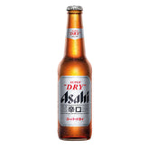 Asahi Super Dry Beer 330ml x 24 Glass Bottles