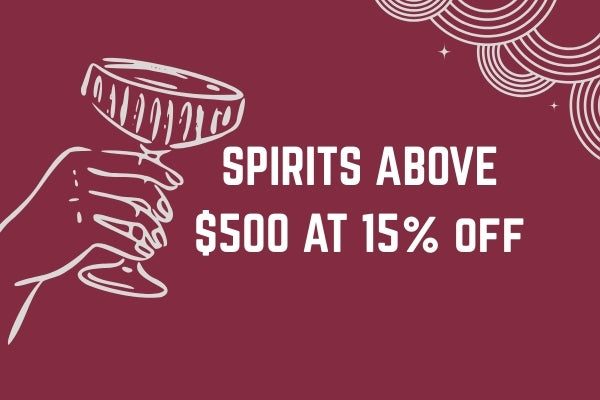 Spirits over $500