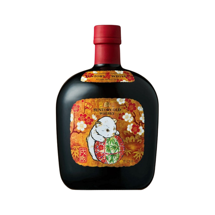 Old Suntory Label Of Dog 700ml