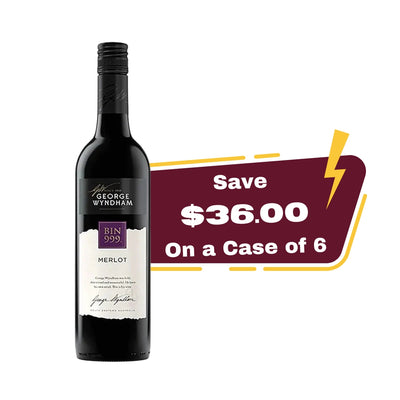 Wyndham Bin 999 Merlot 2017 750ml