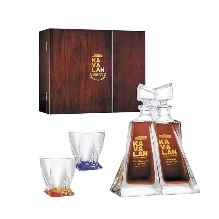 Kavalan A&amp;M Sherry Cask Decanter Set