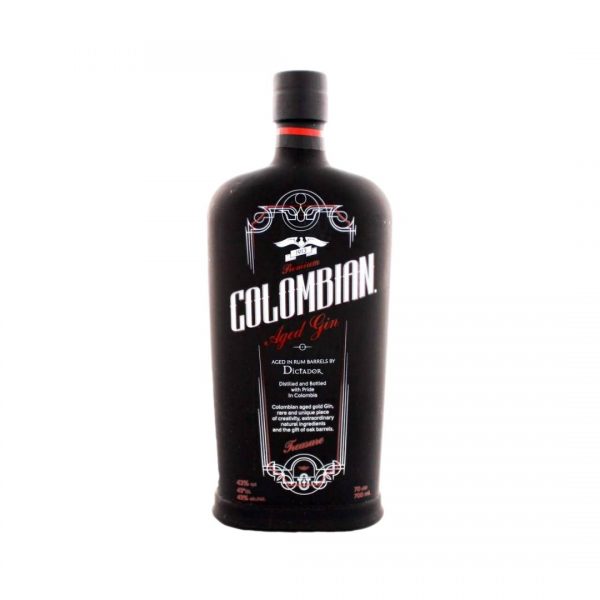 cws00521 dictador colombian aged gin treasure (black) 700ml