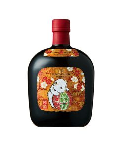 cws11051 old suntory label of dog