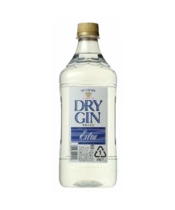 cws11137 suntory dry gin extra (pet bottle) 1.8l