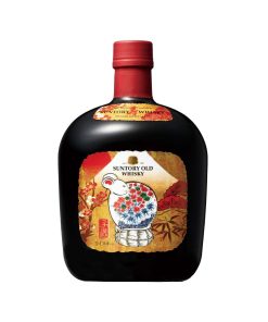 cws11578 old suntory label of rat 700ml