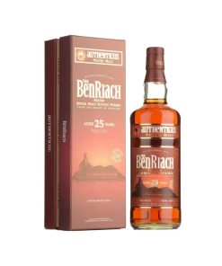 cws00156 benriach 25 years ‘authenticas’ (peated) 700ml