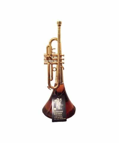 cws10464 suntory 90 years anniversary – hibiki 17 years trumpet bottle