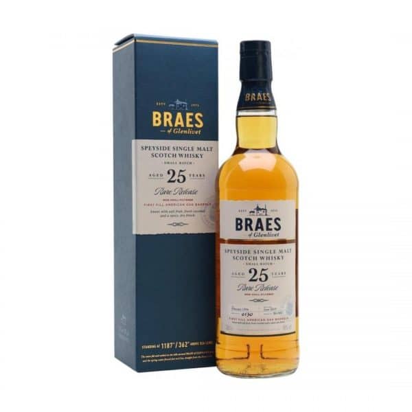 cws12459 braes of glenlivet 25 years 700ml