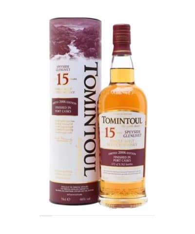 cws12708 tomintoul 15 years portwood finish 700ml